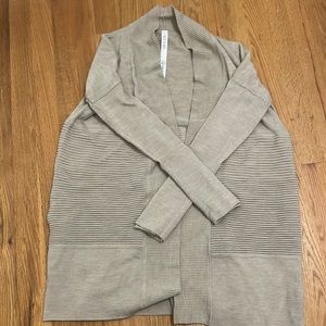Lululemon open cardigan wrap